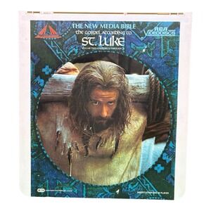 The New Media Bible The Gospel According To St. Luke Volume 2 (1976) RCA CED Vid
